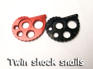 Twin Shock Snail Cams