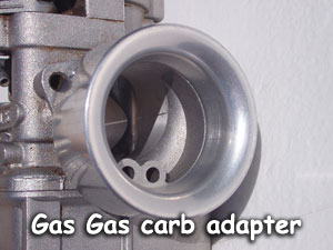 Gas Gas carb adapter